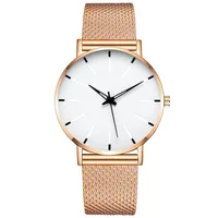 Business Solid Color Buckle Quartz sku image 10