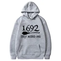 Cross-Border Foreign Trade Amazon New 1692 They Missed One Printed Hoodie Loose Top main image 4