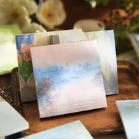 Oil Painting Class Learning School Paper Elegant Classical Retro Notebook main image 1
