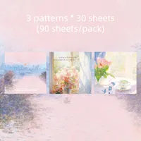 Oil Painting Class Learning School Paper Elegant Classical Retro Notebook sku image 4
