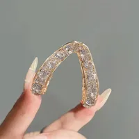 Women's Elegant Modern Style V Type Metal Hair Clip sku image 1