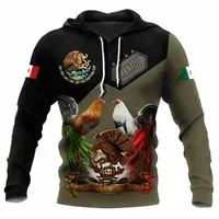 Men's Hoodie Mexican Hoodie 3D Printing Mexican Cock Pattern Top Autumn Clothing Hooded main image 1