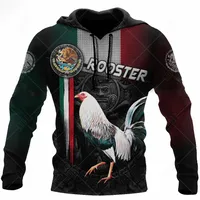 Men's Hoodie Mexican Hoodie 3D Printing Mexican Cock Pattern Top Autumn Clothing Hooded main image 4