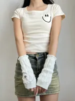 Women's Classic Style Solid Color Arm Sleeves sku image 1
