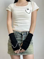Women's Classic Style Solid Color Arm Sleeves main image 2