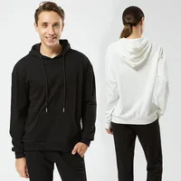 Solid Color Hoodie Work Clothes In Stock Printed Logo Long Sleeve Spring And Autumn Hoodie Work Wear Coat Business Attire Group Customization main image 1
