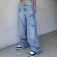 Women's Holiday Daily Selfie Vintage Style Streetwear Solid Color Full Length Jeans main image 1