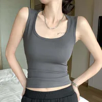 Women's Racerback Tank Tops Tank Tops Casual Elegant Solid Color main image 4