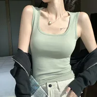 Women's Racerback Tank Tops Tank Tops Casual Elegant Solid Color main image 1