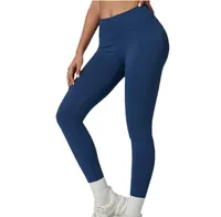 Casual Elegant Solid Color Chemical Fiber Blending Nylon Spandex Collarless Active Bottoms Leggings main image 2