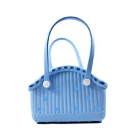 Women's Medium EVA Solid Color Vintage Style Classic Style Square Open Tote Bag main image 1