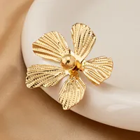 Elegant Flower Alloy Plating Women's Brooches main image 3