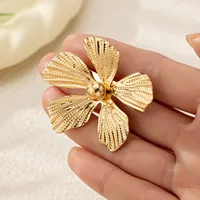 Elegant Flower Alloy Plating Women's Brooches main image 4