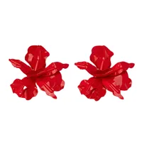 1 Pair Classic Style Flower Plating Alloy Ear Studs main image 5