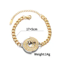 Vacation Simple Style Solid Color 304 Stainless Steel Women's Bracelets Necklace sku image 2