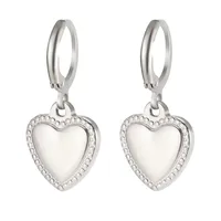 1 Pair Simple Style Classic Style Sun Starfish Shell Plating 304 Stainless Steel Drop Earrings sku image 3