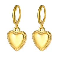1 Pair Simple Style Classic Style Sun Starfish Shell Plating 304 Stainless Steel Drop Earrings sku image 14
