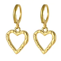 1 Pair Simple Style Classic Style Sun Starfish Shell Plating 304 Stainless Steel Drop Earrings sku image 23