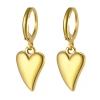 1 Pair Simple Style Classic Style Sun Starfish Shell Plating 304 Stainless Steel Drop Earrings sku image 21