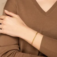 Simple Style Solid Color 316 Stainless Steel  Plating Unisex Bracelets main image 1