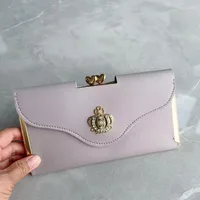 Korean Crown Diamond Mobile Phone Bag Wallet sku image 2