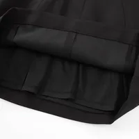 Women's Hip Skirt Sexy Strapless Sleeveless Solid Color Above Knee Holiday Banquet Selfie main image 4