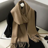 Women's Elegant Solid Color Imitation Cashmere Scarf sku image 7
