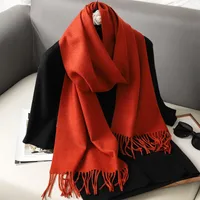 Women's Elegant Solid Color Imitation Cashmere Scarf sku image 10