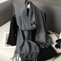 Women's Elegant Solid Color Imitation Cashmere Scarf sku image 15