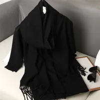 Women's Elegant Solid Color Imitation Cashmere Scarf sku image 19
