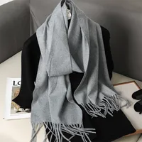 Women's Elegant Solid Color Imitation Cashmere Scarf sku image 18