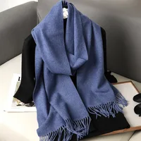 Women's Elegant Solid Color Imitation Cashmere Scarf sku image 20