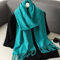 Women's Elegant Solid Color Imitation Cashmere Scarf sku image 31