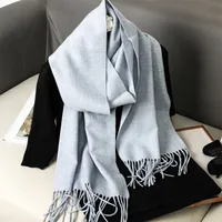 Women's Elegant Solid Color Imitation Cashmere Scarf sku image 47