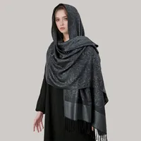 Women's Elegant Classic Style Solid Color Cotton Shawl main image 2