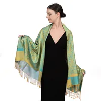 Women's Elegant Classic Style Solid Color Cotton Shawl main image 3