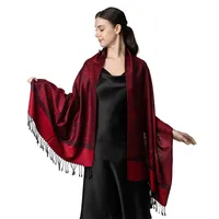 Women's Elegant Classic Style Solid Color Cotton Shawl sku image 4
