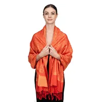 Women's Elegant Classic Style Solid Color Cotton Shawl sku image 17