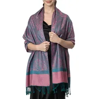 Women's Elegant Classic Style Solid Color Cotton Shawl sku image 23