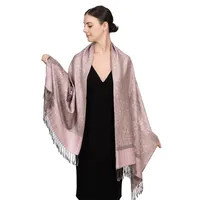 Women's Elegant Classic Style Solid Color Cotton Shawl sku image 24