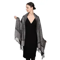 Women's Elegant Classic Style Solid Color Cotton Shawl sku image 29
