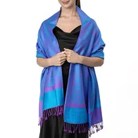 Women's Elegant Classic Style Solid Color Cotton Shawl sku image 34