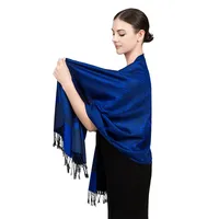 Women's Elegant Classic Style Solid Color Cotton Shawl sku image 38