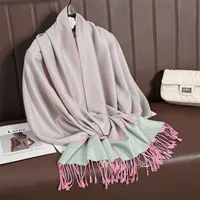 Women's Elegant Classic Style Solid Color Cotton Shawl sku image 39
