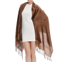 Women's Elegant Classic Style Solid Color Cotton Shawl sku image 41