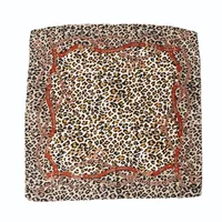Women's Streetwear Leopard Polyester Silk Scarf sku image 5