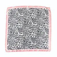 Women's Streetwear Leopard Polyester Silk Scarf main image 4