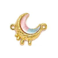 Simple Style Moon Heart Shape Butterfly 304 Stainless Steel Plating DIY Jewelry Accessories main image 3