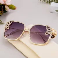 Elegant Hawaiian Vacation Butterfly Pc Square Full Frame Glasses main image 3