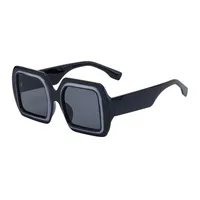 Vacation Modern Style Geometric Pc Square Full Frame Glasses main image 4